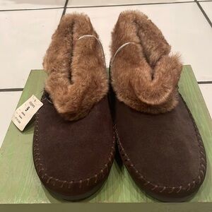 Faux Fur lined Slippers for women by Merona
